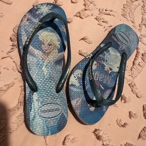 Kids Frozen Havaiana Flip Flops
